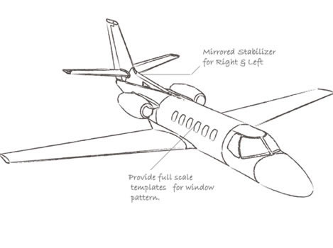 Cessna Drawing