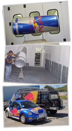 custom paint, finish & branding