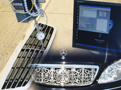 digitizing mercedes benz grill