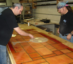 acrylic front panel fabrication