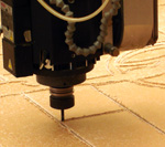 acrylic panel cnc routing