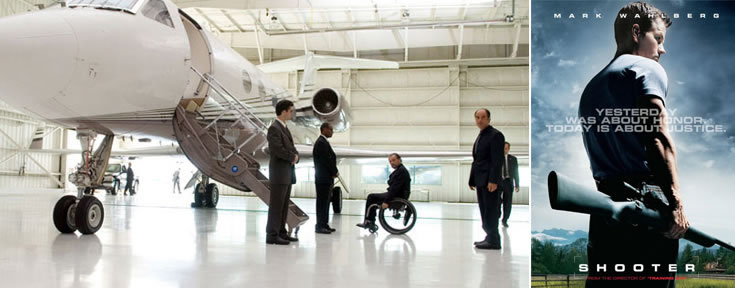 Cessna Bravo in Shooter - (2007) Motion Picture 