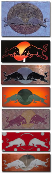 Fabricated Logo Variations