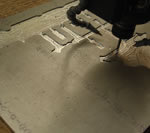 Milling Aluminum Sign